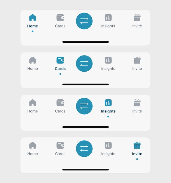 Contact icons and form